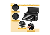 Aecojoy Rolling Tool Chest with Wheels and 8 Drawers, Detachable Metal Tool Box with Drawers