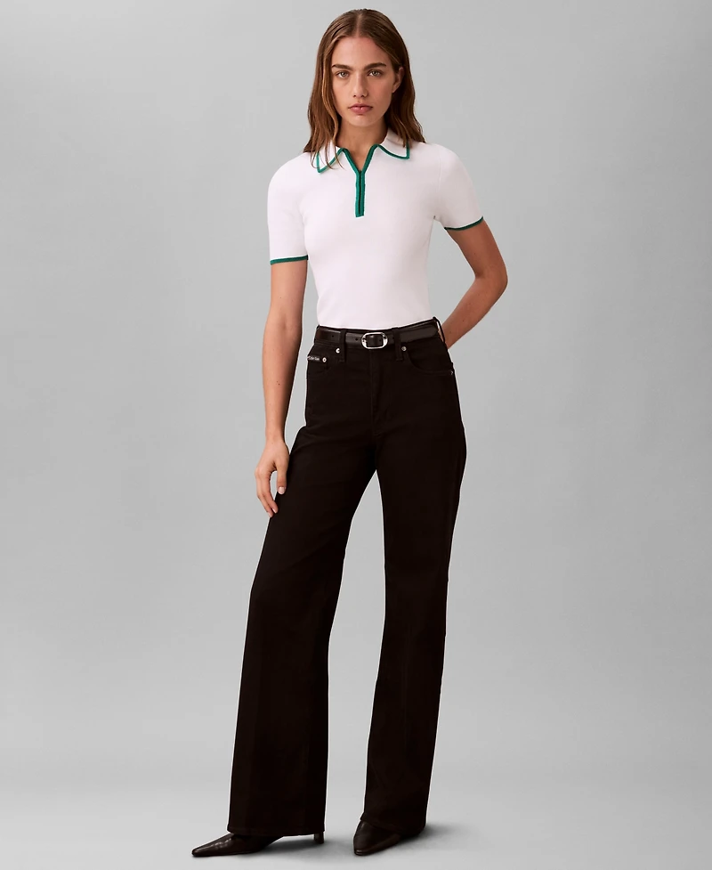 Calvin Klein Jeans Women's Ultra High Rise Wide Leg