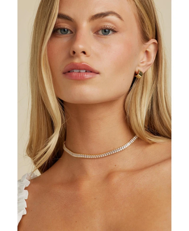 Untamed Petals Polly Crystal Choker