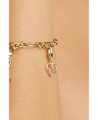 Untamed Petals Heart Charm