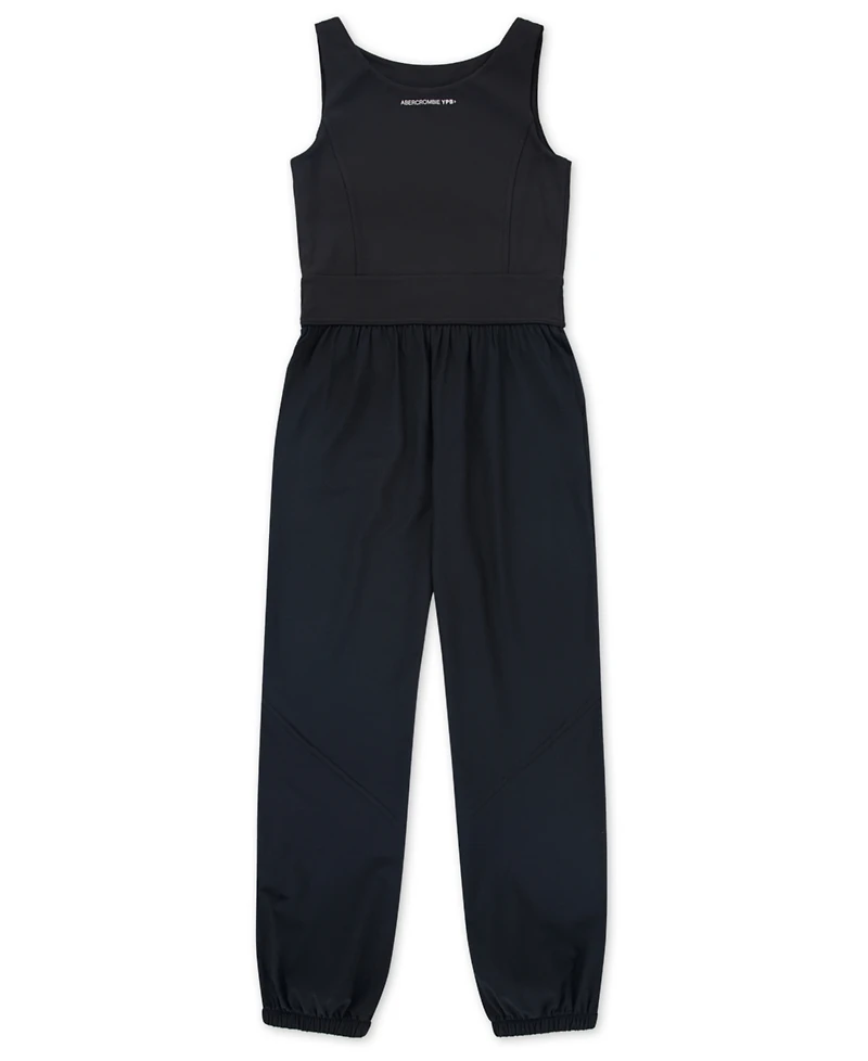 abercrombie kids Girls Sleeveless Round Neck Jumpsuit