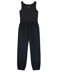 abercrombie kids Girls Sleeveless Round Neck Jumpsuit