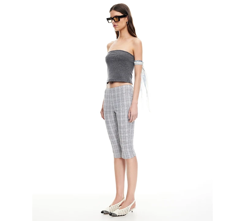 Lioness Women's Checked Starlet Capri Pants