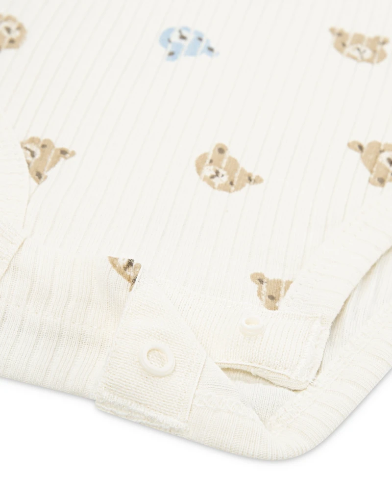 Huggies Baby Boys 2-Pack Long Sleeve Bodysuits Set