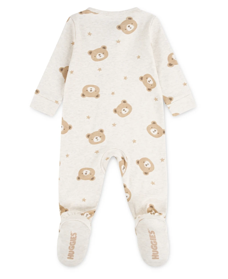 Huggies Baby Boys Printed Footed Coverall