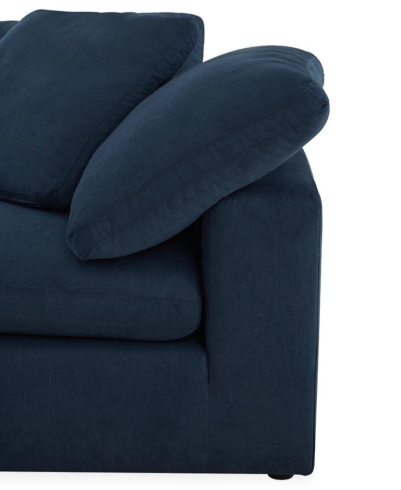 Furniture Fog 55" Fabric Accent Chair