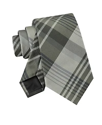 Calvin Klein Men's Doris Plaid Pattern Classic Tie