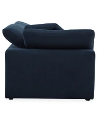 Furniture Fog 3-Pc. Fabric L-Sectional Ottoman End Sofa Set