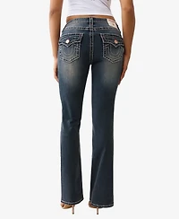 True Religion Women's Becca Bootcut Big Flap Jeans