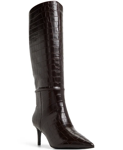Aldo Heather Knee High Pointy Toe Boots