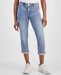 Democracy Petite "Ab" Solution Cuffed Skimmer Jeans
