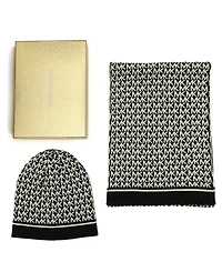 Michael Kors Women's 2-Piece Beanie and Scarf Box Set