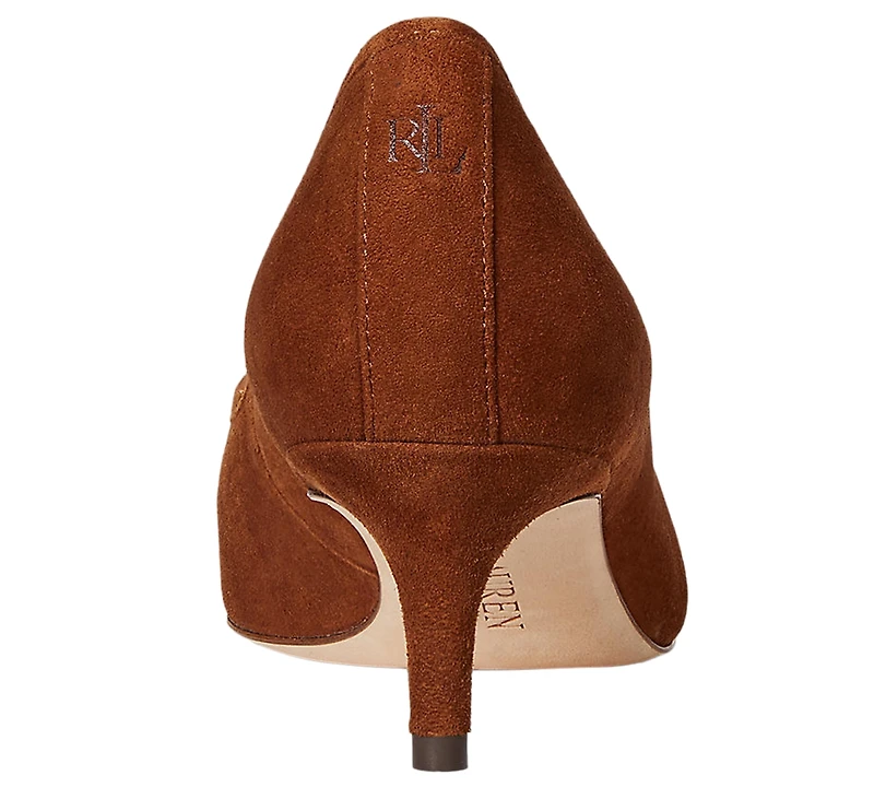 Lauren Ralph Lauren Women's Adrienne Suede Kiltie Pumps