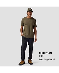 Backcountry Men's Destination Crew T-Shirt Performance Shirts Short Sleeve
