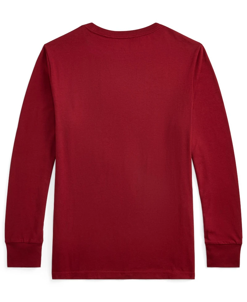 Polo Ralph Lauren Big Boys Bear Cotton Long-Sleeve Tee