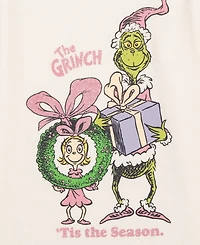 The Grinch Girls 2T-6X 2-Piece Long Sleeve Top and Skirt Set