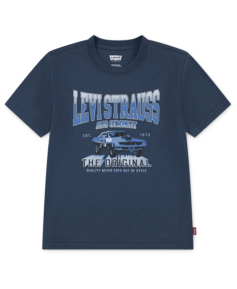 Levi's Boys 4-7 Muscle Car Short Sleeve T-Shirt