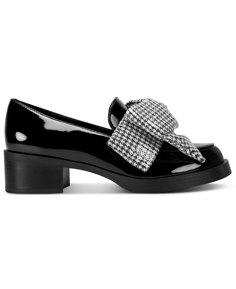 Karl Lagerfeld Paris Women's Camilia Bow Slip-On Loafers