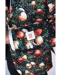 OppoSuits Men's Shiny Star Suit - Christmas & Nye Party Outfit