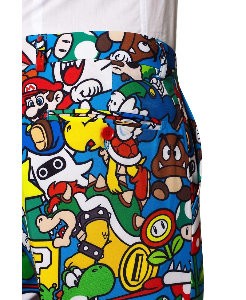 Opposuits Men's Super Mario Licensed Suit
