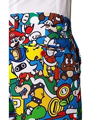 Opposuits Men's Super Mario Licensed Suit