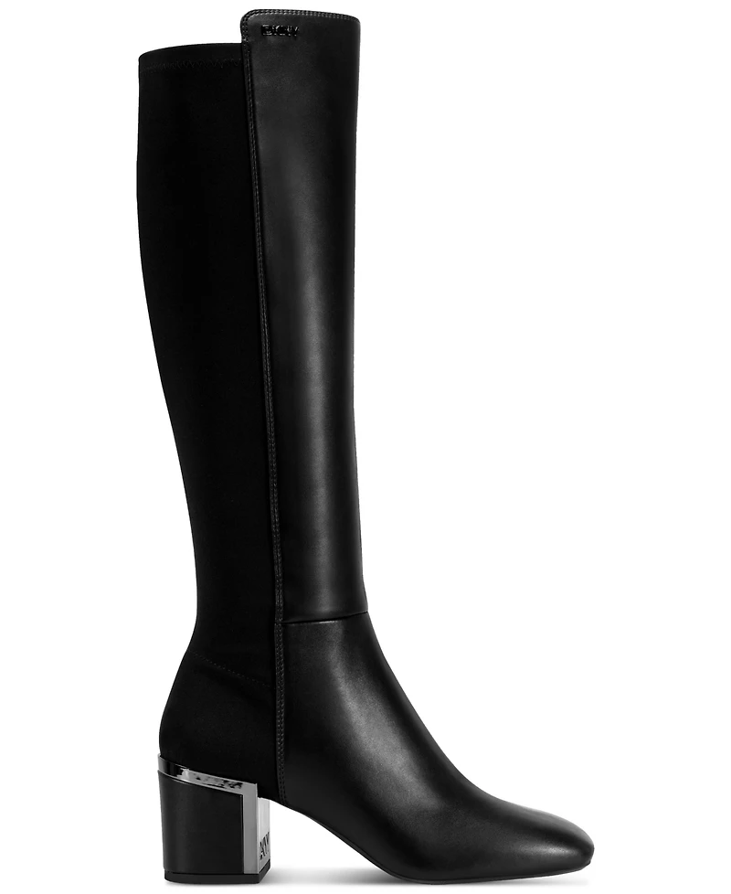Dkny Women's Kamiah Tall Round Toe Boots