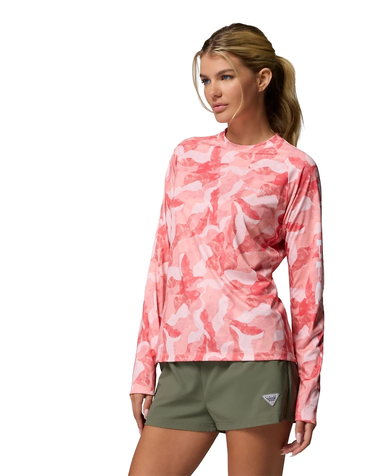 Columbia Women's Pfg Super Tidal Tee Omni-Shade T-Shirt