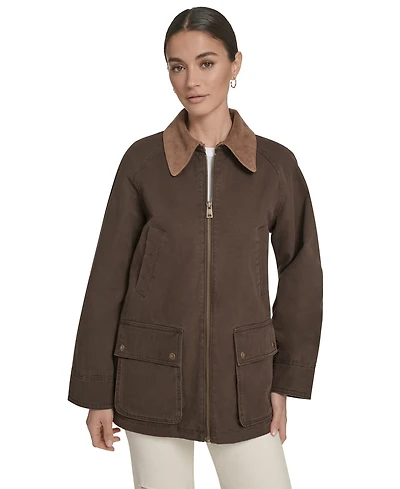 Levi's Women's Front Zipper Barn Jacket