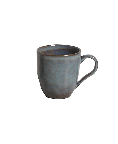 Porto Brasil Stoneware Coffee Mugs, Set of 4