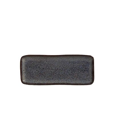 Porto Brasil 8.6" Stoneware Rectangular Platters, Set of 4