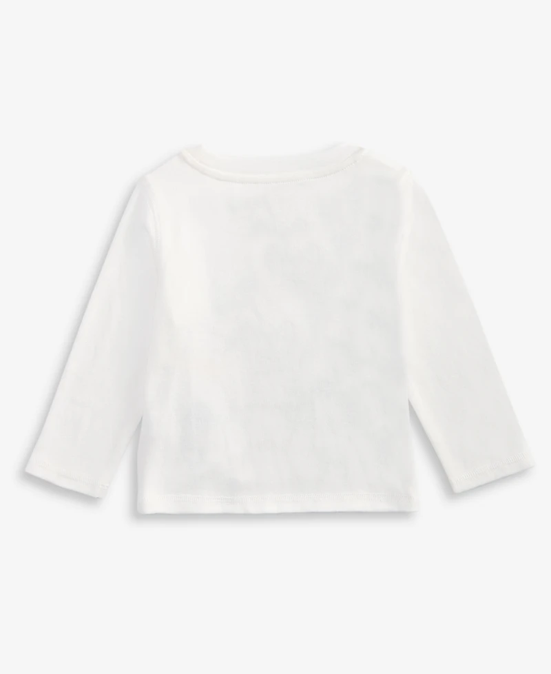 First Impressions Baby Boys Long-Sleeve Stylish Pups T-Shirt, Macy's Exclusive