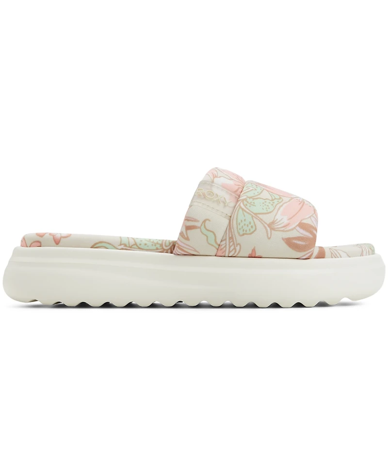 Roxy Women's Gelato Lux Slip-On Flat Sandals