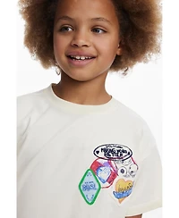 Desigual Boys Boys's T-shirt with embroidered patches