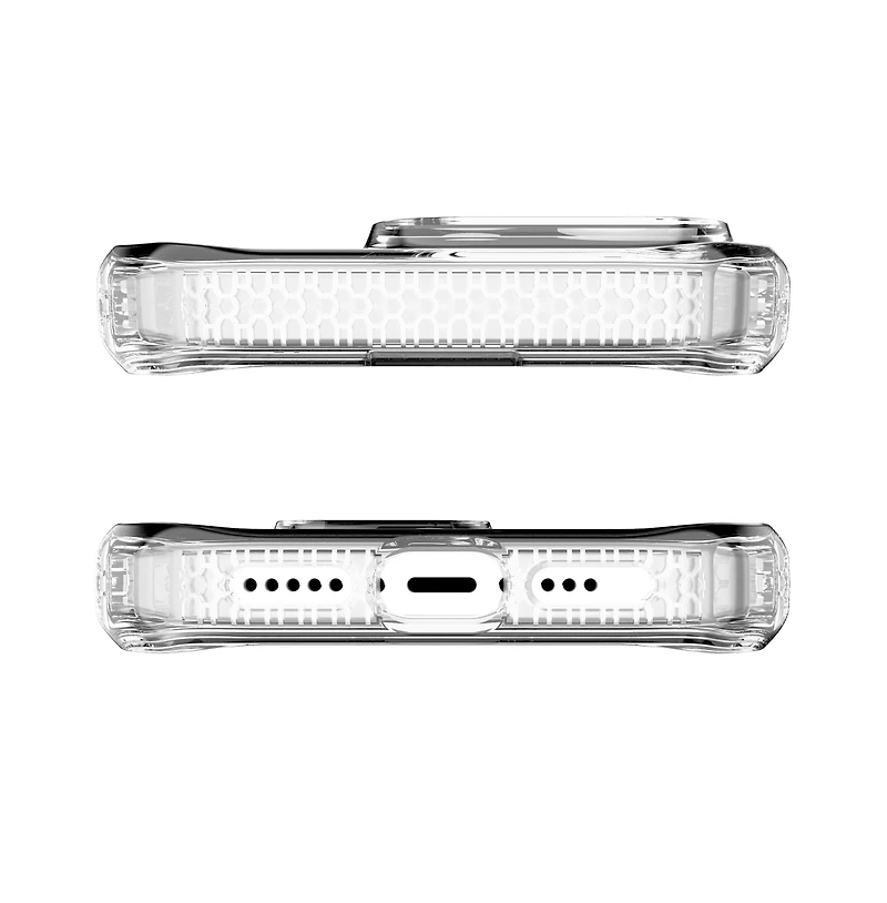 ITSkins Hybrid_R Clear MagSafe Case for Apple iPhone 15 Pro Max
