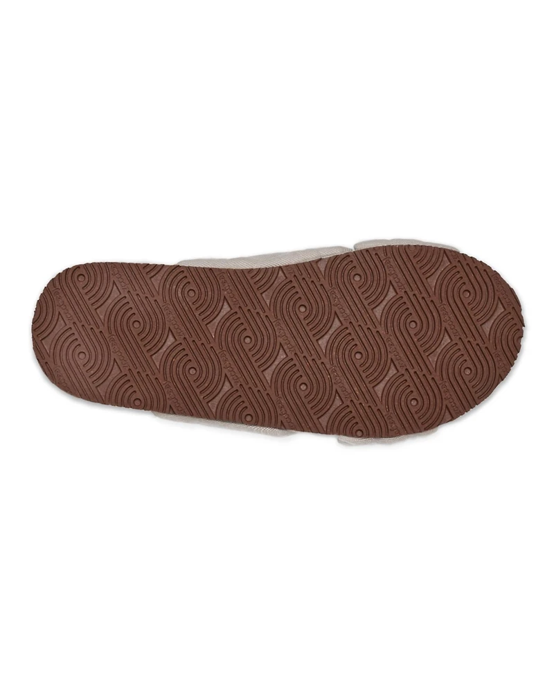 Feelgoodz Women's Slipper Artisan Quilted Cross Strap Indoor / Outdoor House Shoes