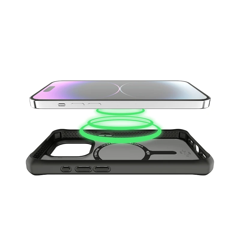 ITSkins Hybrid_R Frost MagSafe Case for Apple iPhone 15 Pro