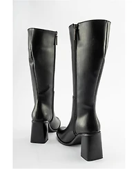 Prologue Shoes Maranta Heel Knee High Boot (Women)