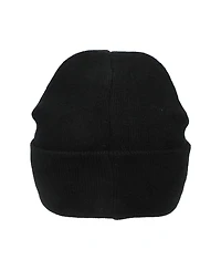 Dragon Ball Z Men's Majin Symbol Embroidery On Black Ribbed Acrylic Knit Cuff Beanie