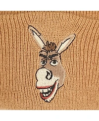Shrek Men's Donkey Embroidery Acrylic Knit Standard Cuff Beanie