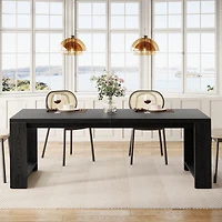 Tribesigns 86.61-Inch Dining Table for 6-8