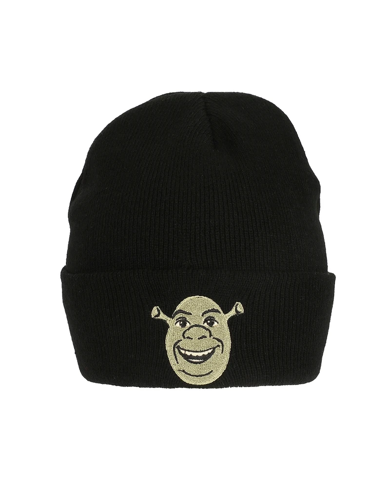 Shrek Men's Embroidery Acrylic Knit Standard Cuff Beanie