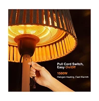 Zachvo Outdoor Heater Lamp, Efficient & Long-Lasting Patio Warmer
