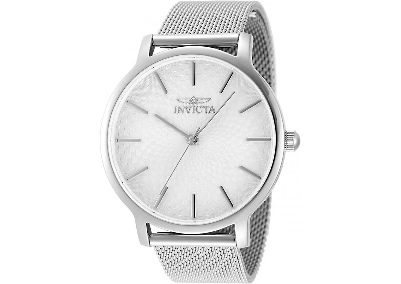 Invicta Lady's 48972 Wild Flower Quartz Silver Dial Watch