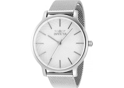 Invicta Lady's 48972 Wild Flower Quartz Silver Dial Watch