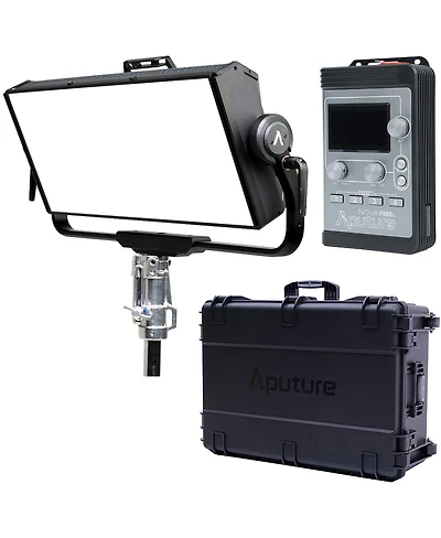 Aputure Nova P600c 600W 2x1 Rgbww Led Soft Light Panel Kit with Hard Shell Case