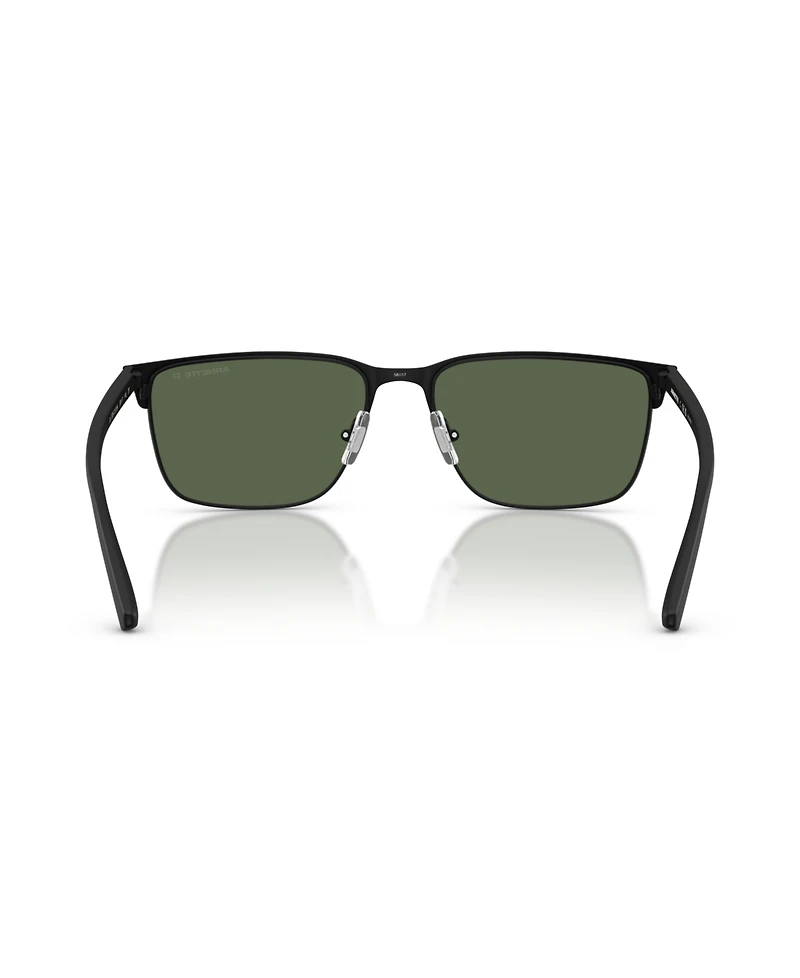 Arnette Men's Polarized Hampere Sunglasses, AN3094