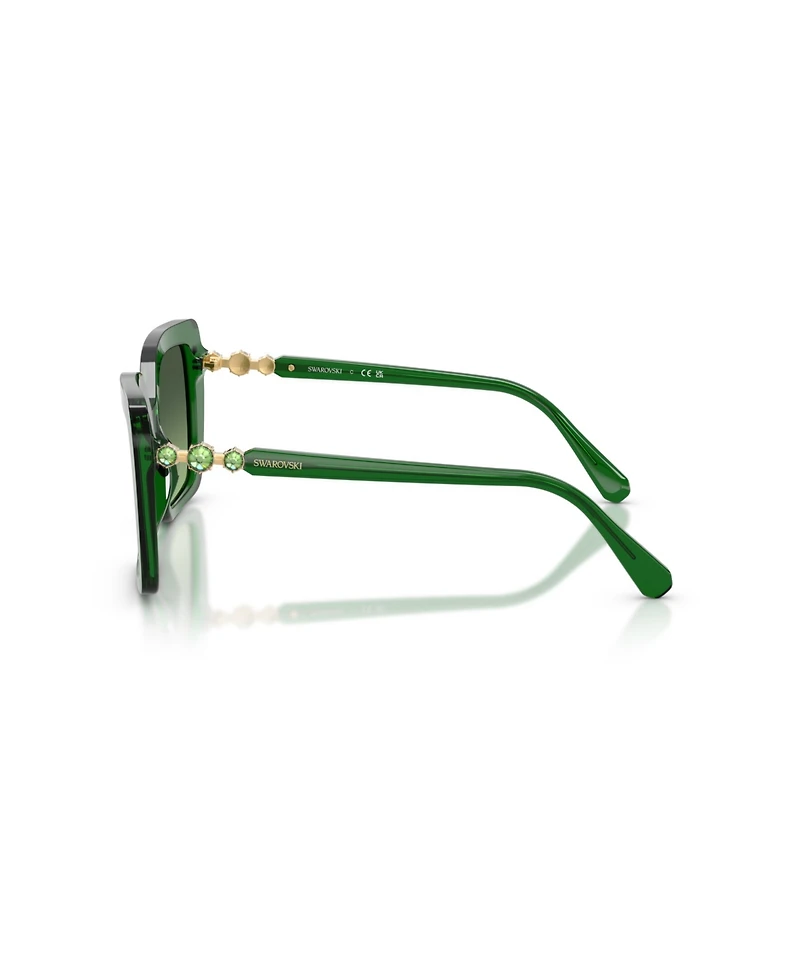 Swarovski Women's Butterfly Sunglasses, SK6049