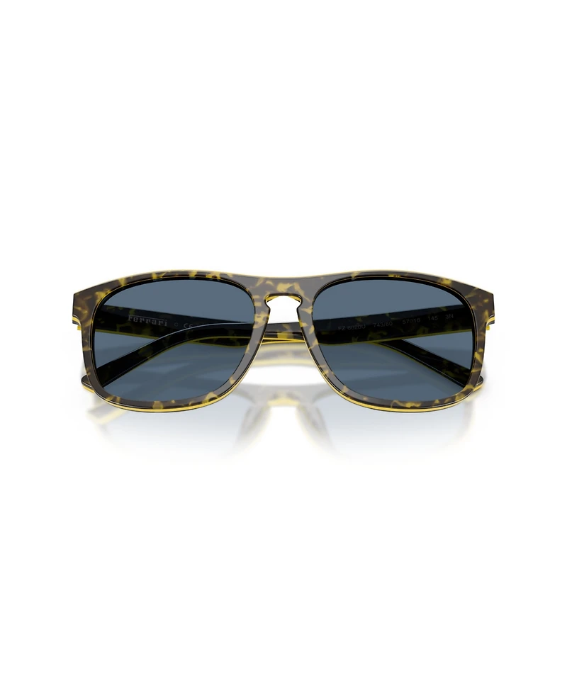 Scuderia Ferrari Men's Square Sunglasses, FZ6020U