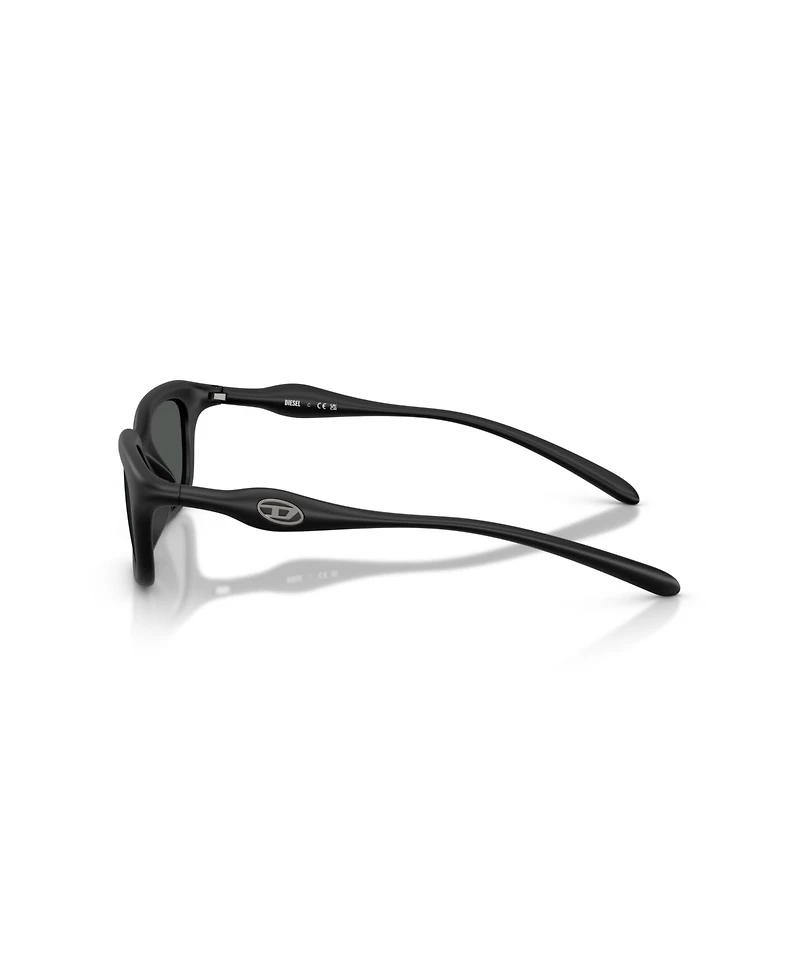 Diesel Unisex Square Sunglasses, DL3013U