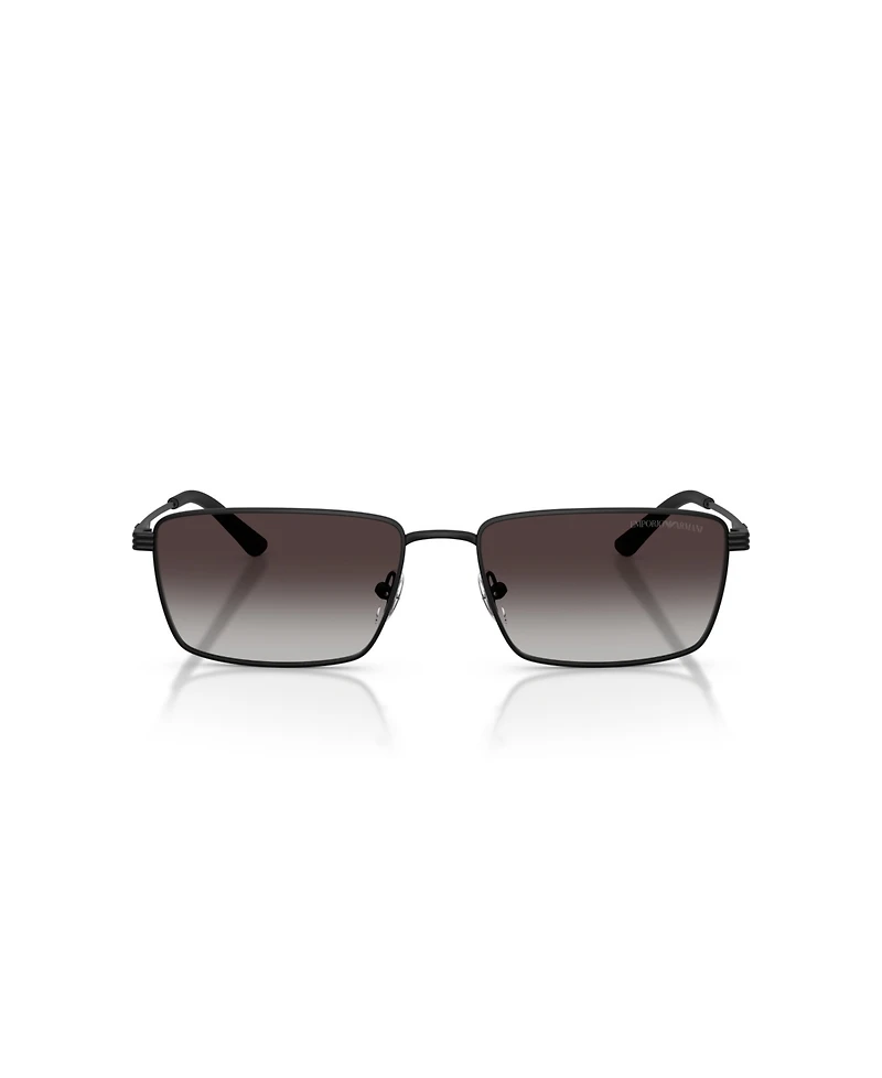 Emporio Armani Men's Rectangle Sunglasses